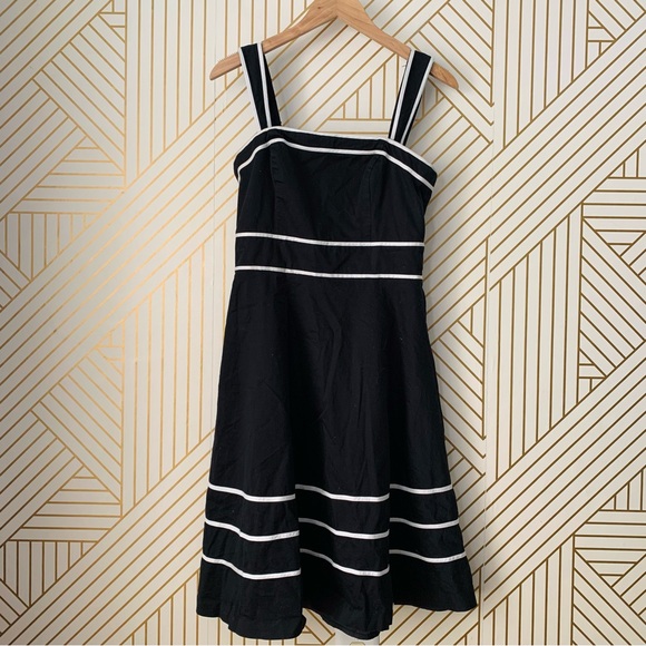 White House Black Market Strapless Sleeveless Dress Convertible Fit & Flare - Picture 12 of 12